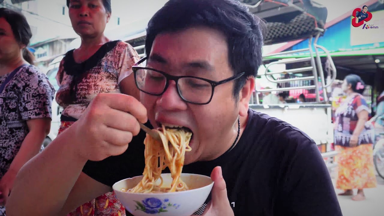 Near San Pya Market, U Tin Oo Street Food Tour - Freedom of Life By Ko Omm 🤤
