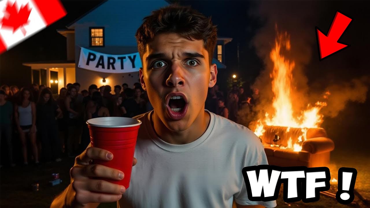 JE SUIS ALLÉ DANS LE PLUS GROS PARTY UNIVERSITAIRE DU CANADA