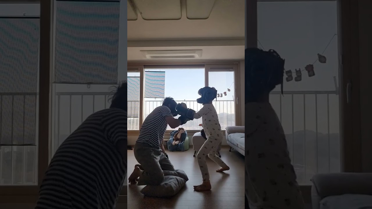 아빠랑 복싱 10살