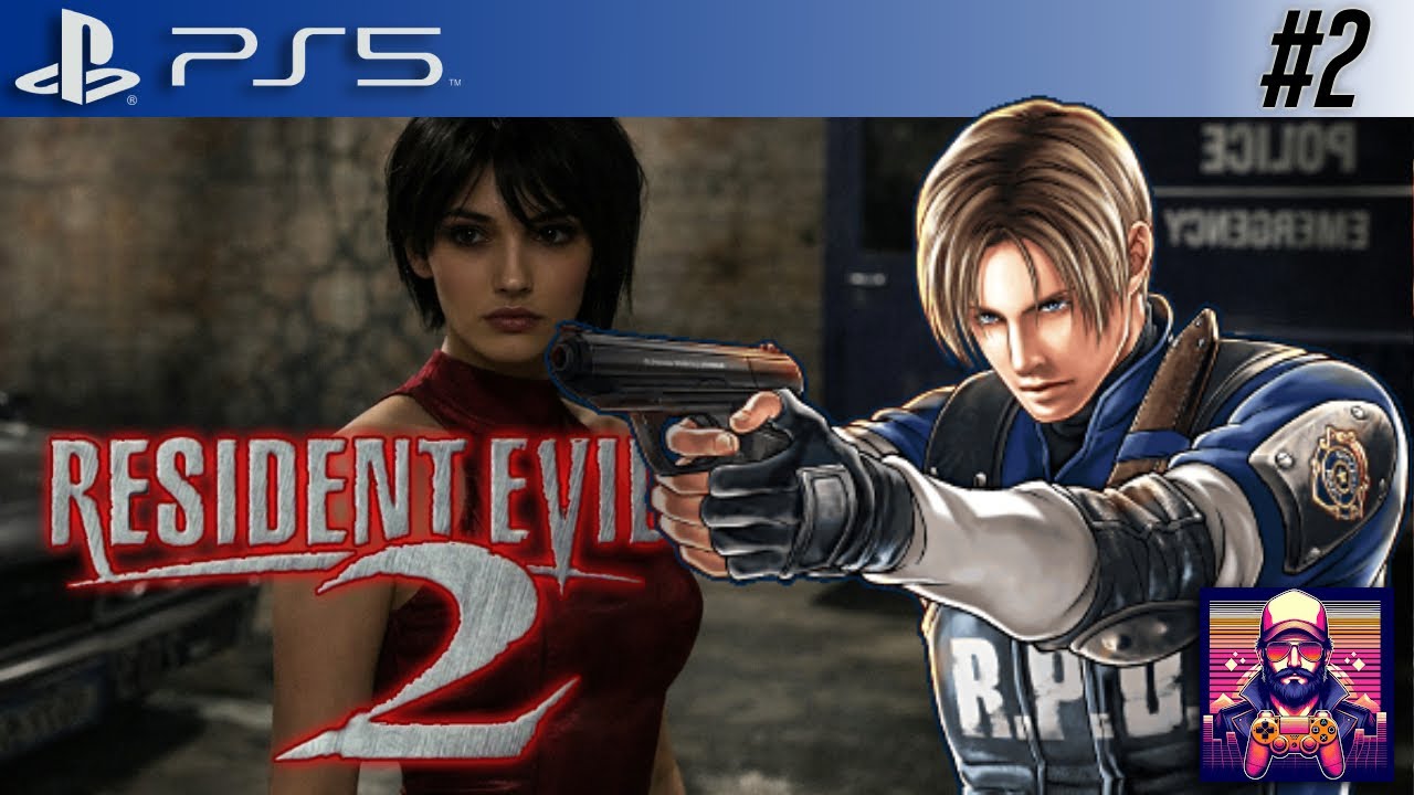 Resident Evil 2 (PS5) |  Leon A Parte 2: Explorando a RPD e primeiro encontro com Ada Wong!