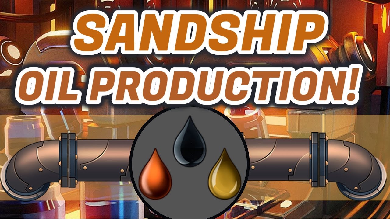 Sandship Crafting Factory: How to Make OIL + Efficient Micro-factory Design! [HD]