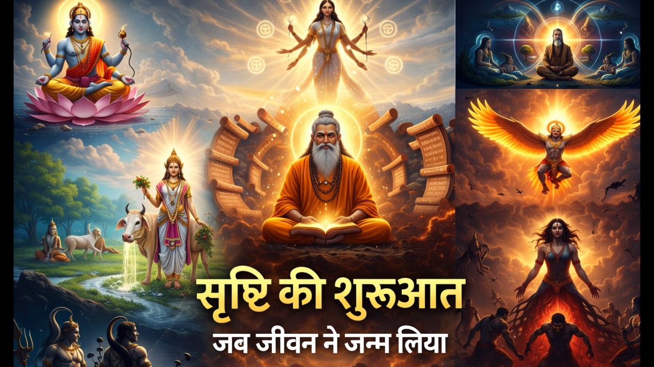 life on earth| देव, दानव, नाग और मानव का मूल | Maharshi Kashyapa   #storyhindi