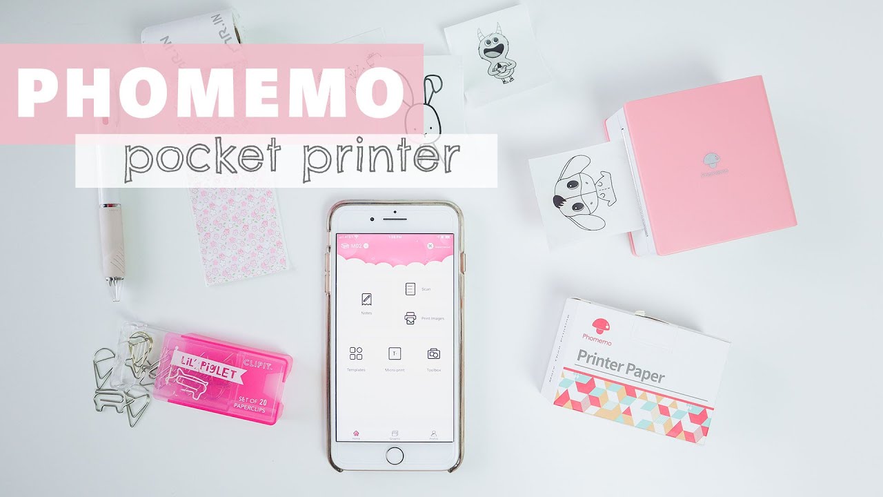 Playing with the Phomemo Pocket Printer - M02