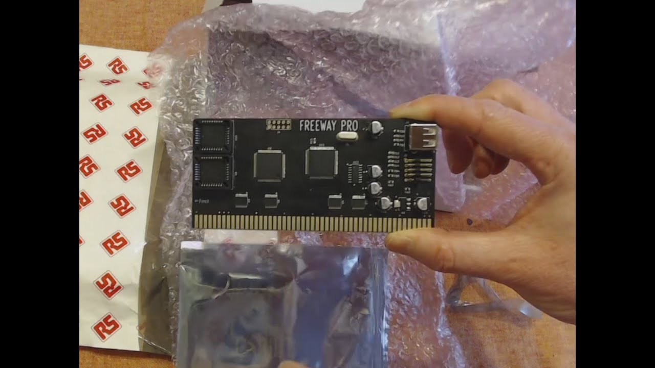 A first look at the Freeway Pro card for the Amiga