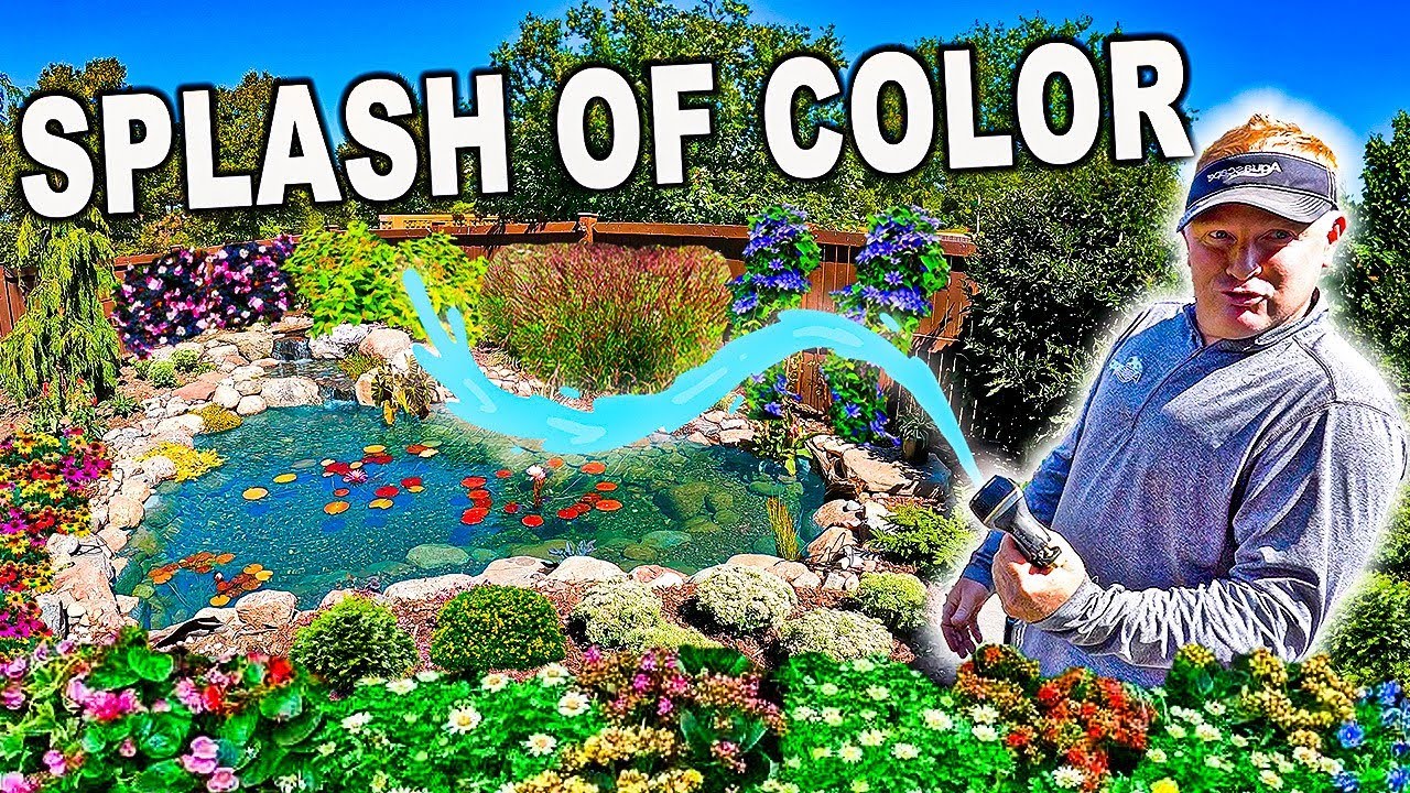 LANDSCAPING IDEAS for your BACKYARD POND