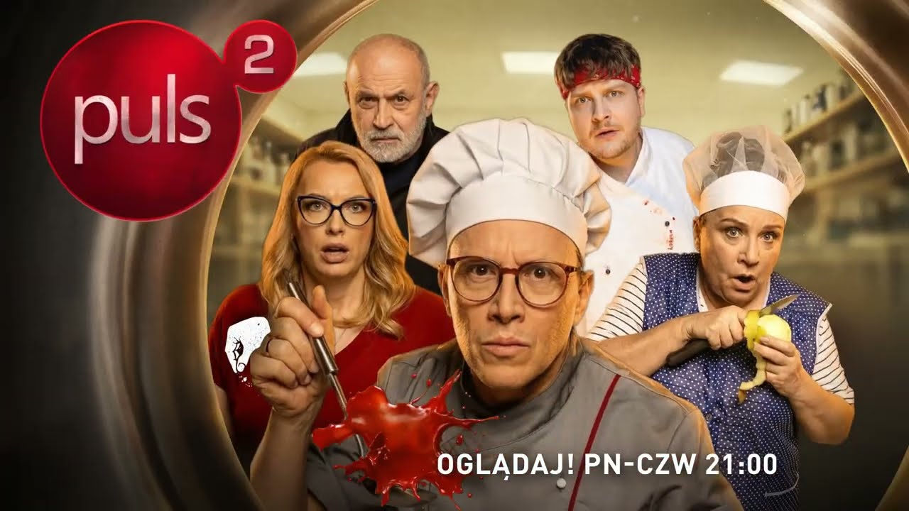 Przepis na zbrodnię - nowy emocjonujący serial. Oglądaj PN - CZW o 21:00 tylko w Puls 2!