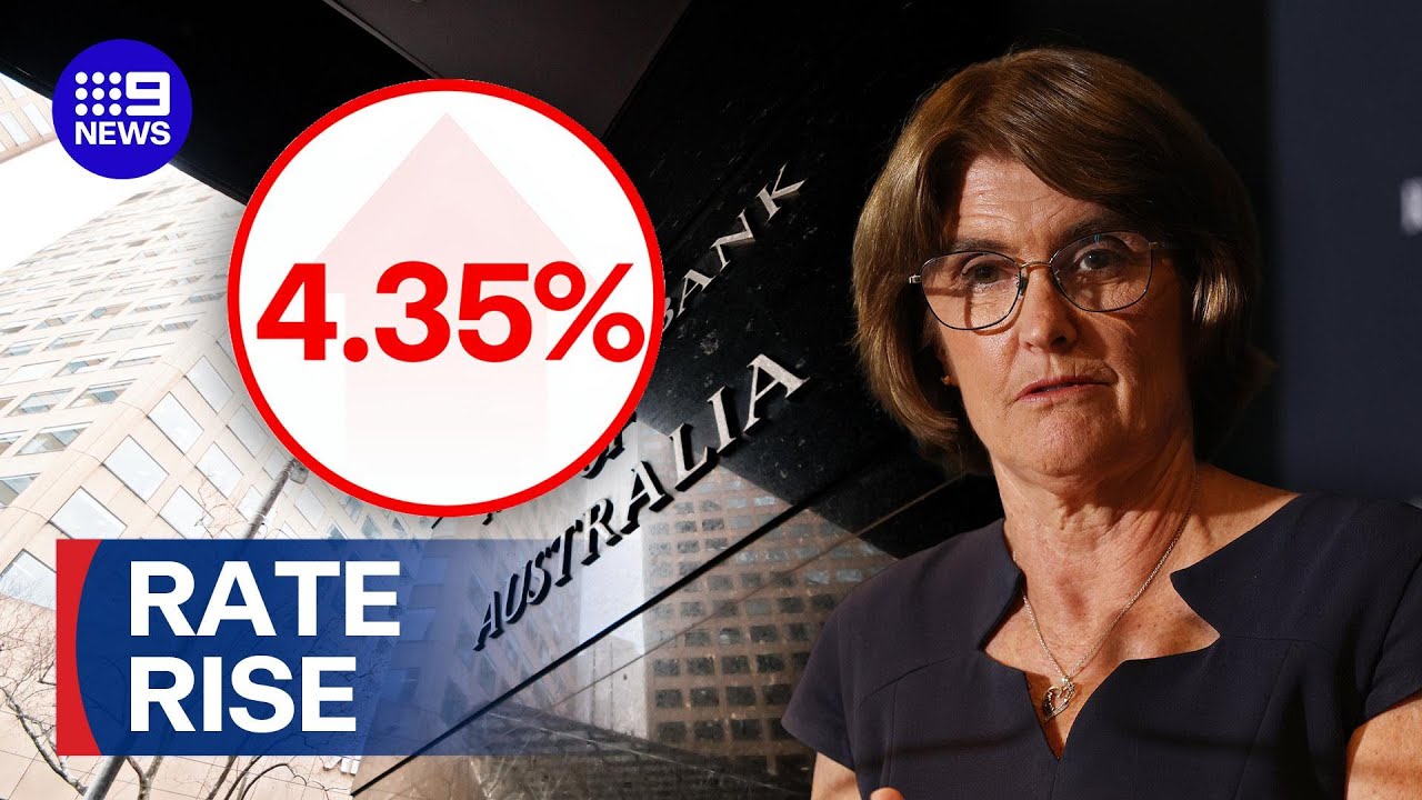 #BREAKING: RBA hands down third consecutive rate hike | 9 News Australia