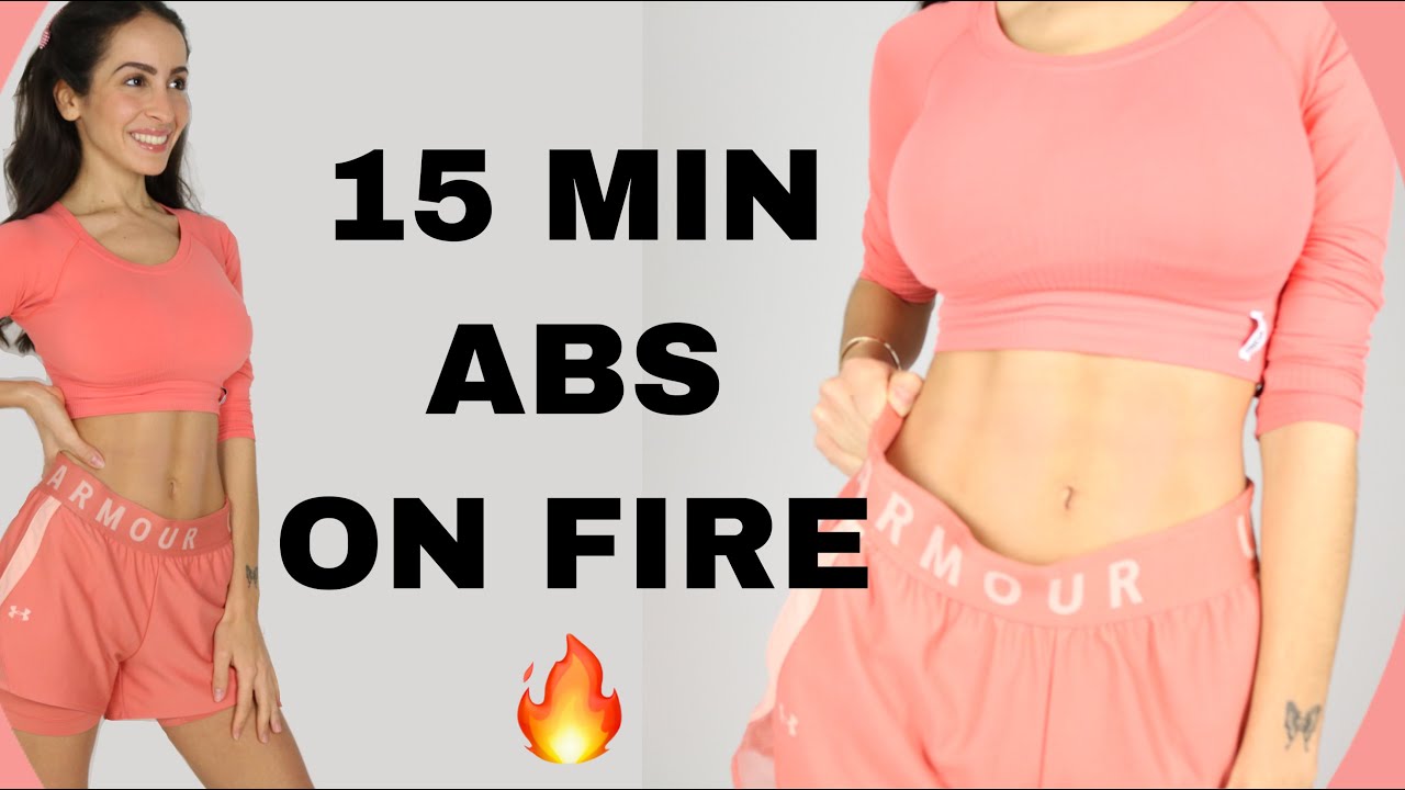 15 MIN ABS ON FIRE WORKOUT COMPLETE // At HOME | Caterina Falhi