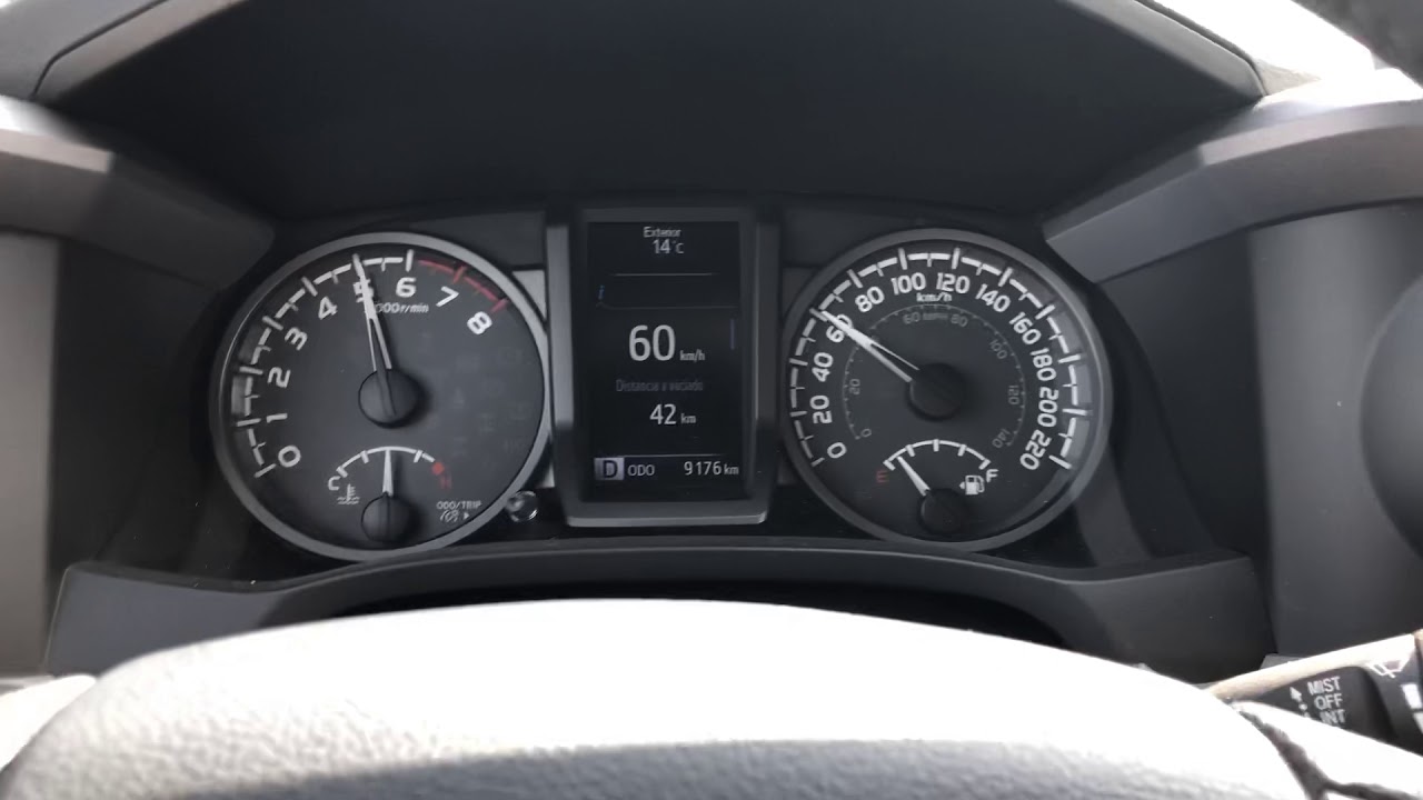 2019 TOYOTA TACOMA 0-180KPH
