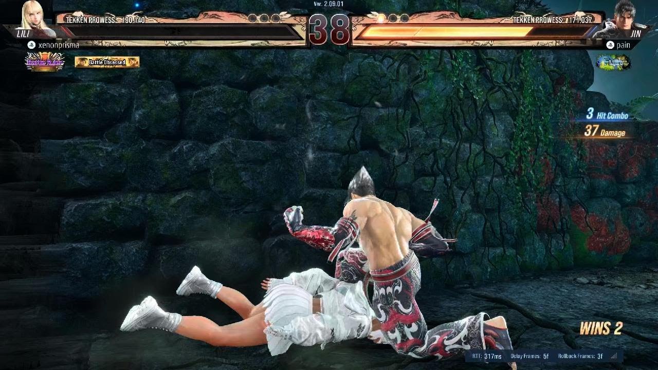 TEKKEN8_Xenon vs pain (defeat)