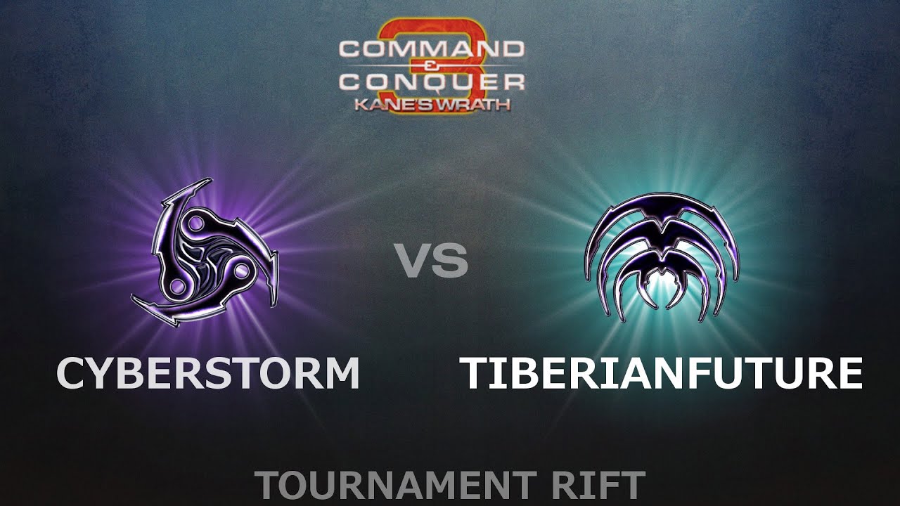 C&C3: Kane's Wrath 1v1 - Cyberstorm (T59) vs. TiberianFuture (S)