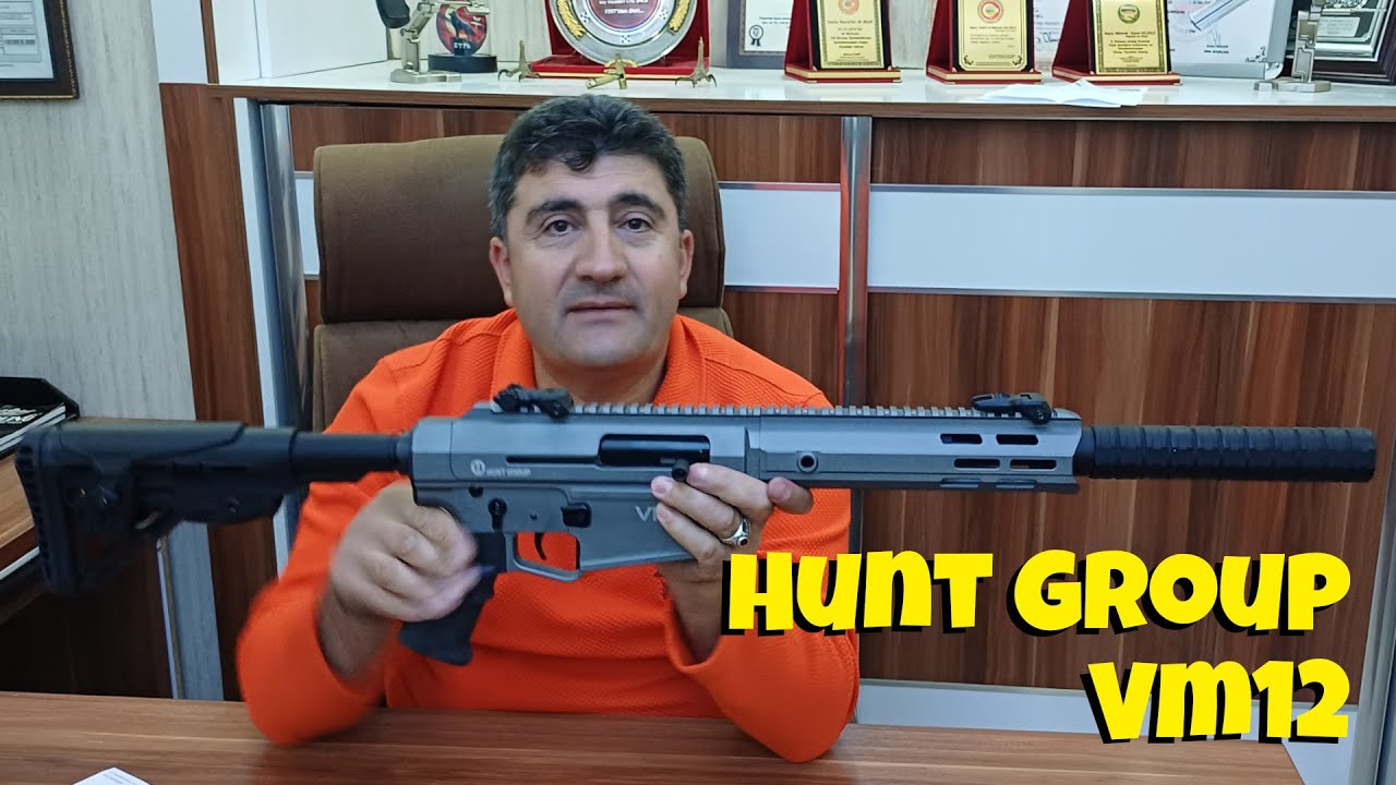 HUNT GROUP VM12 GRİ FULL METAL