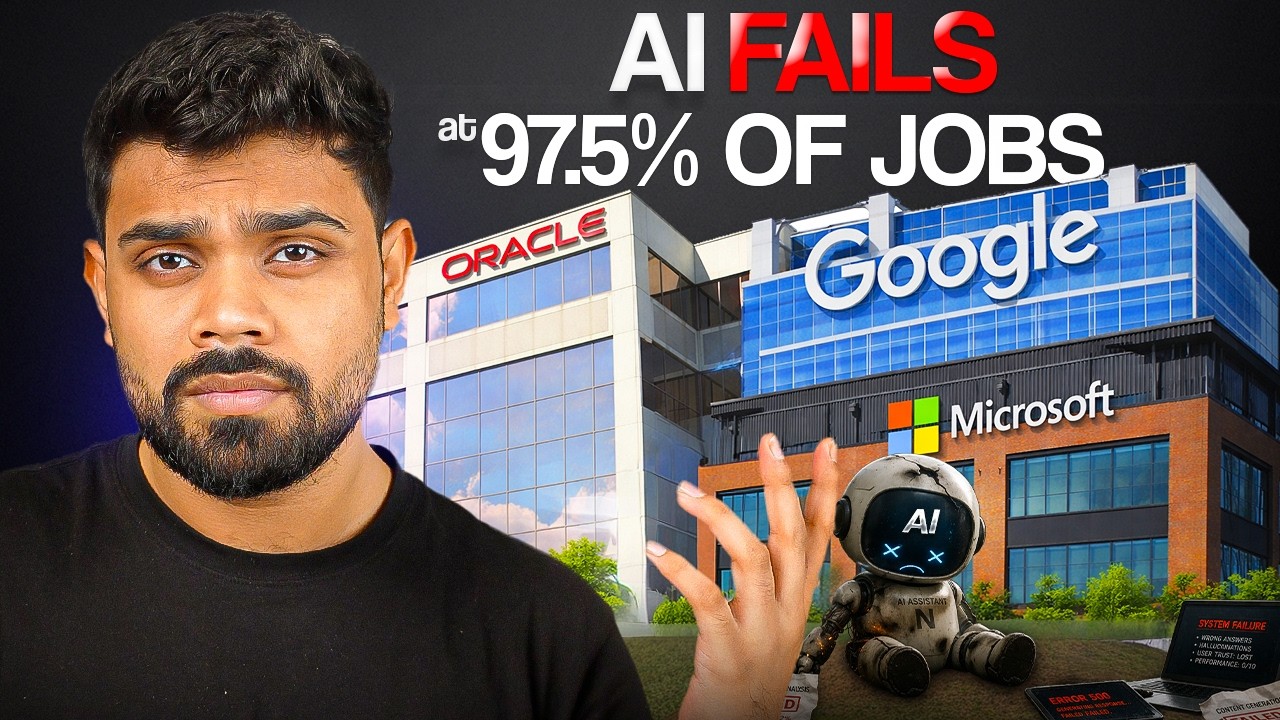 Recent studies show AI failed in 97% of the Jobs