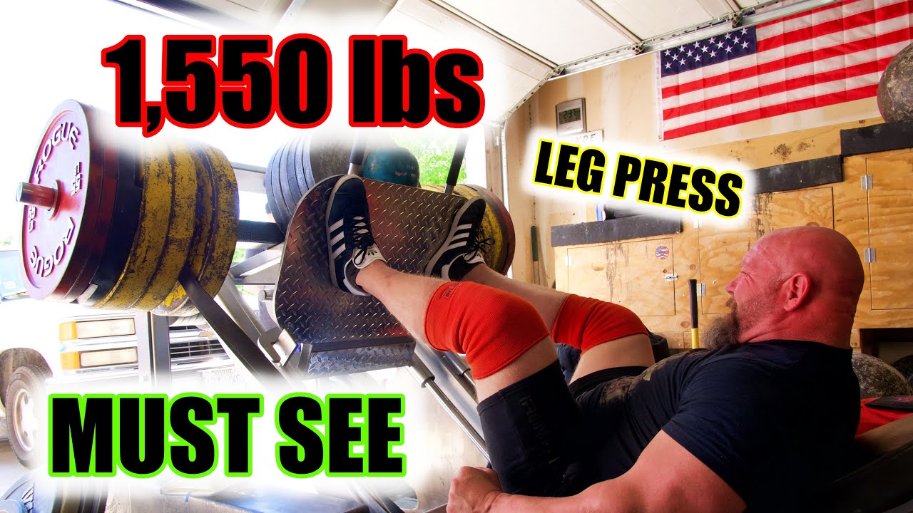 1,550 POUND LEG PRESS (NICK BEST) WORLDS STRONGEST MAN