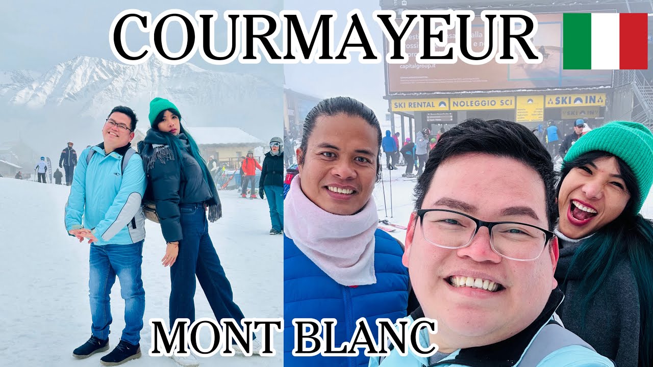COURMAYEUR | MONT BLANC | NEED TO LEARNED SKIING 🇮🇹