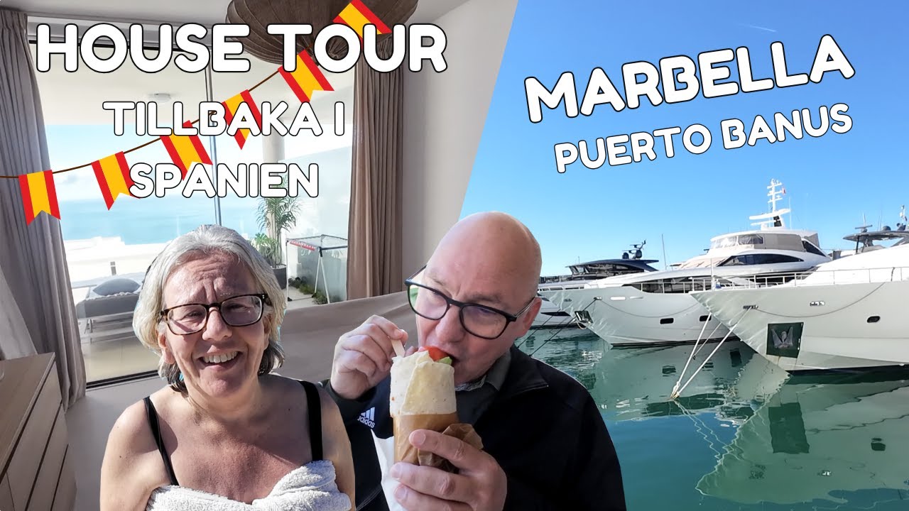 Europaäventyret 10 | VLOGG Åter till Spanien,Marbella och tunnbrödsrulle