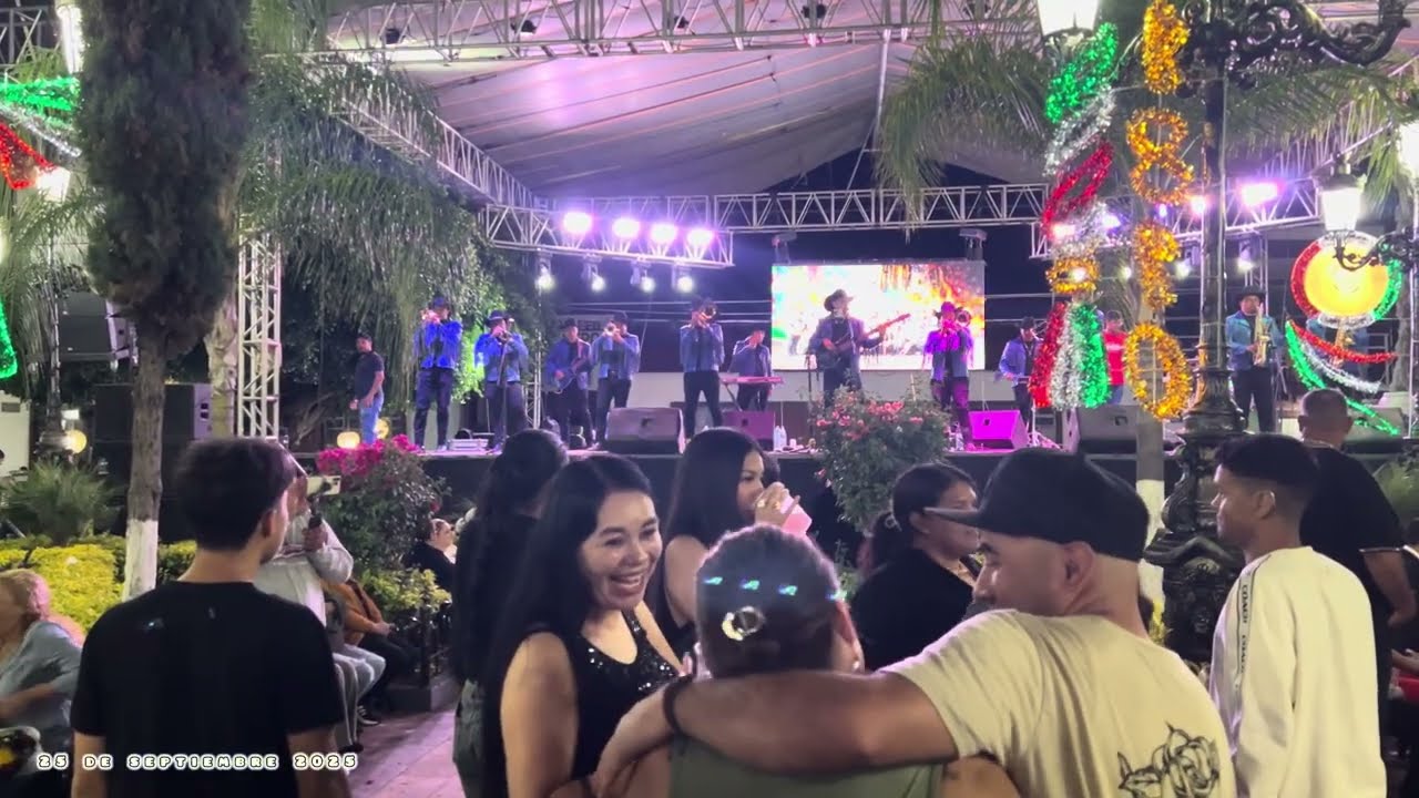 Banda el marimbol fiesta Villamar Michoacan 25 de septiembre de 2025