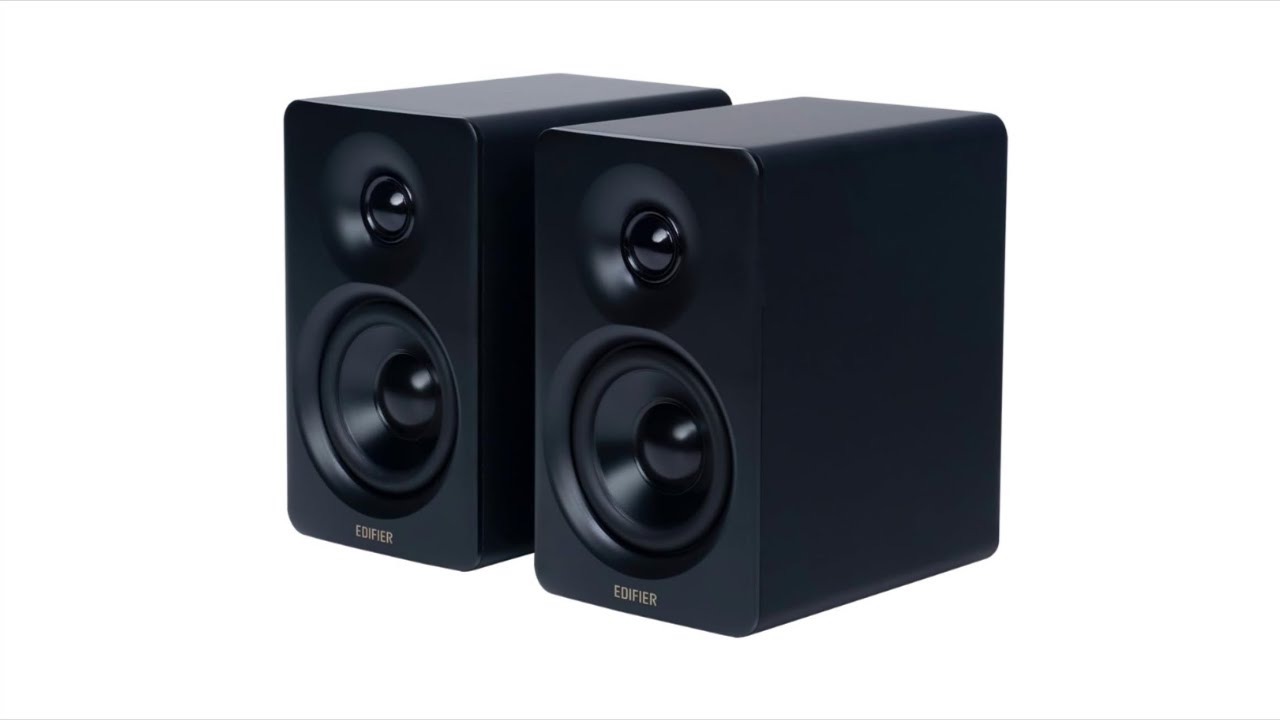 Edifier M60 Review Compact Powered Bookshelf Speakers 66W RMS LDAC Bluetooth Black