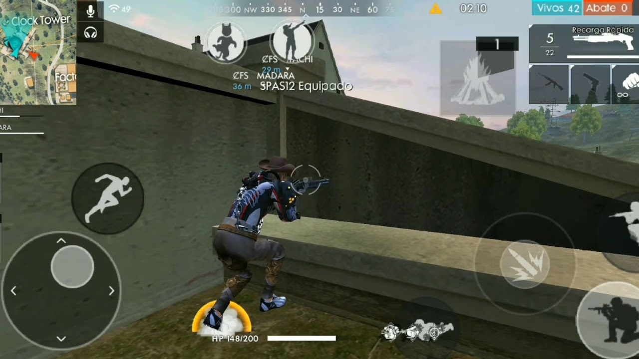 Treinamento Free Fire