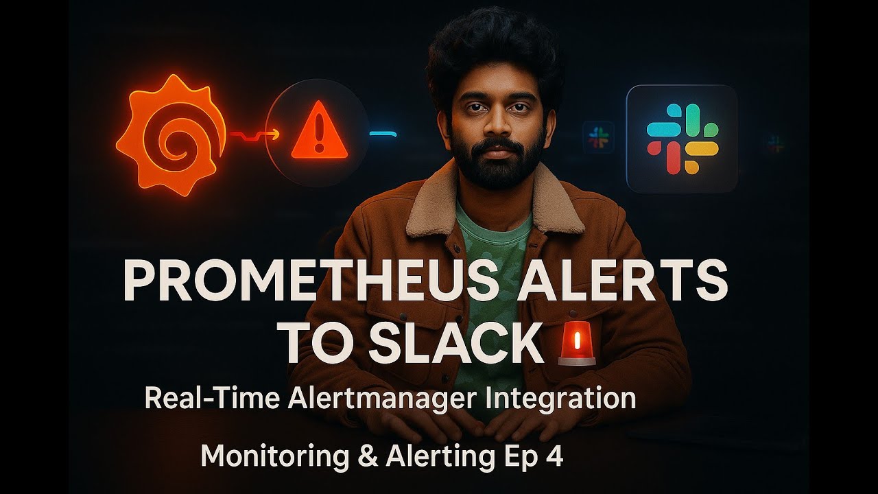 Ep4 Prometheus Alerts to Slack | Real-Time Alertmanager Integration Monitoring & Alerting