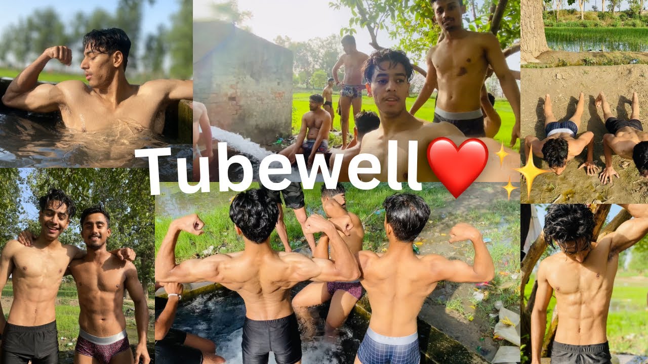 First time tubewell experience with friends❤️✨……#viral
