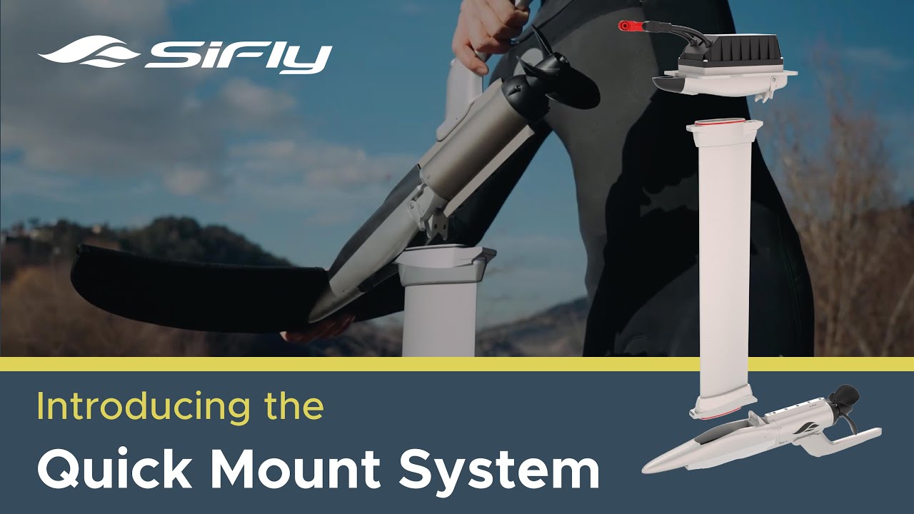 Game-Changer for EFoiling: the SiFly Quick Mount System
