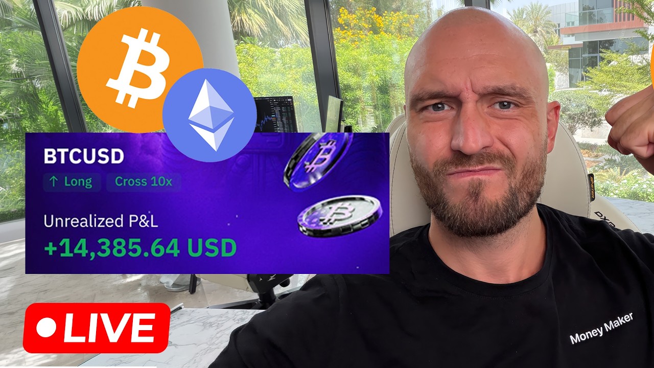 ЛАЙВ ТРЕЙДИНГ НЕФТИ, ЗОЛОТА, КРИПТЫ!!! $500,00 НА КОНУ!!!