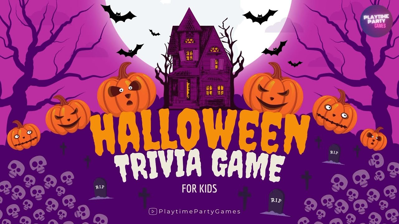 30 Fun Halloween Trivia Questions for Kids | Perfect for Halloween or Birthday Party Games