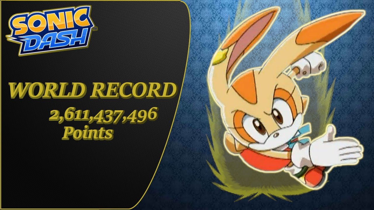 Sonic Dash — The Ultimate Run (2,611,437,496 points) — World Record?