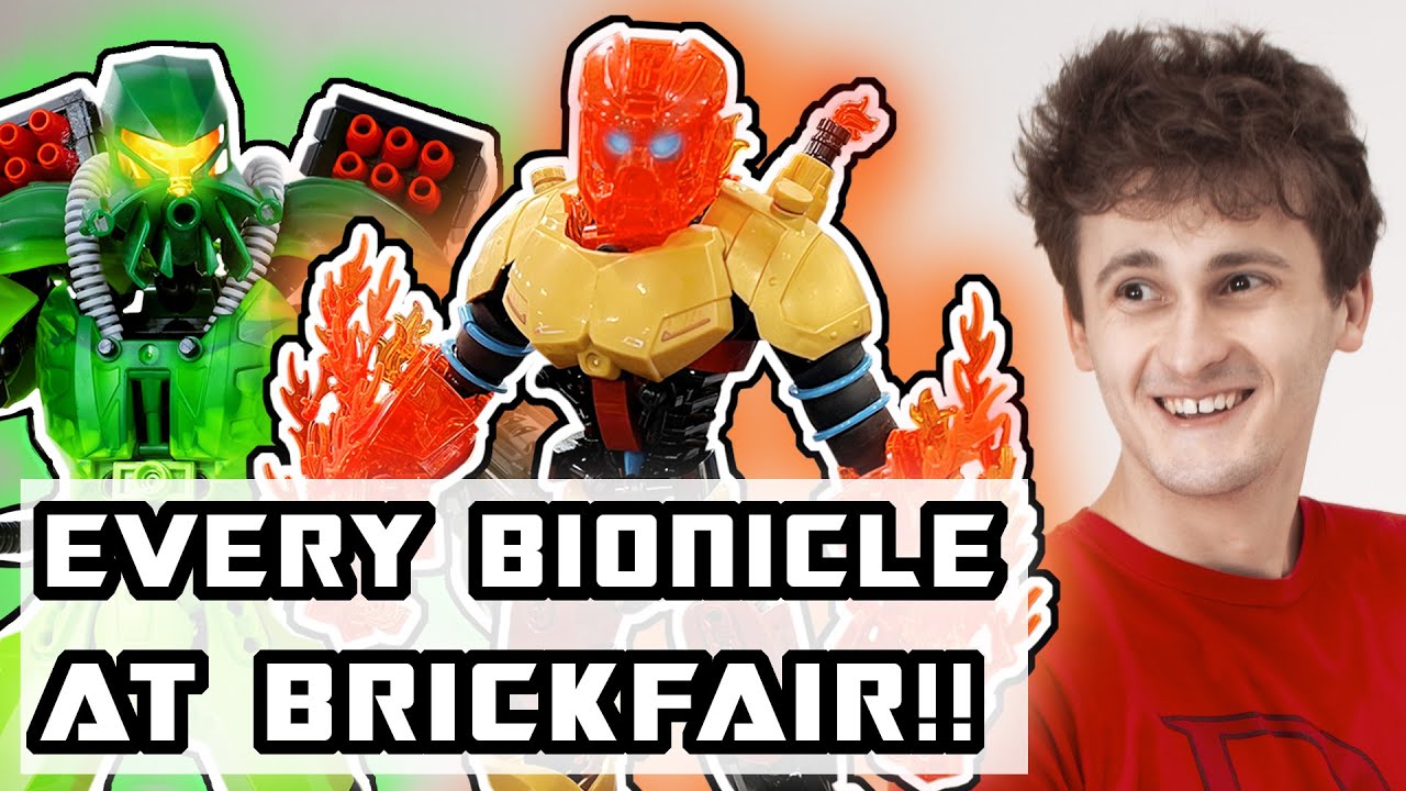 Все наборы MOC LEGO Bionicle на выставке Brickfair Virginia 2023 (ТУР)