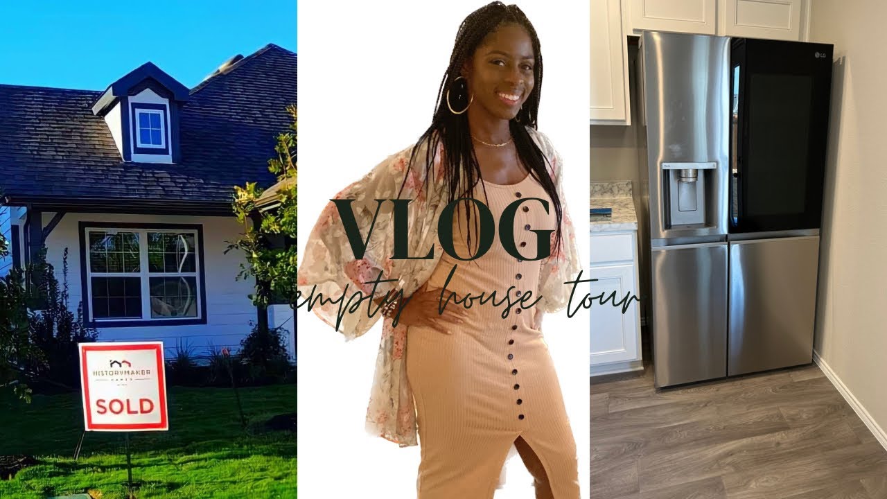 Empty House Tour| Semi Empty | New Construction Home| First Time Homeowner | House Tour| HouseToHome