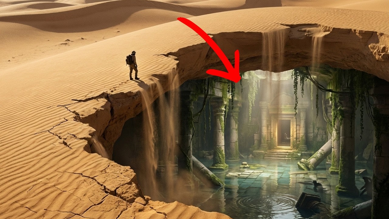 Un paraíso perdido bajo las arenas del Sahara