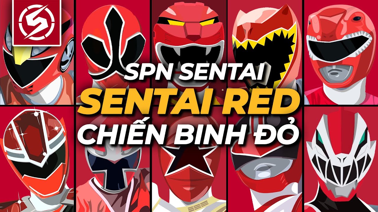 TỔNG HỢP SENTAI RED | Chiến Binh Đỏ | 1975 - 2020