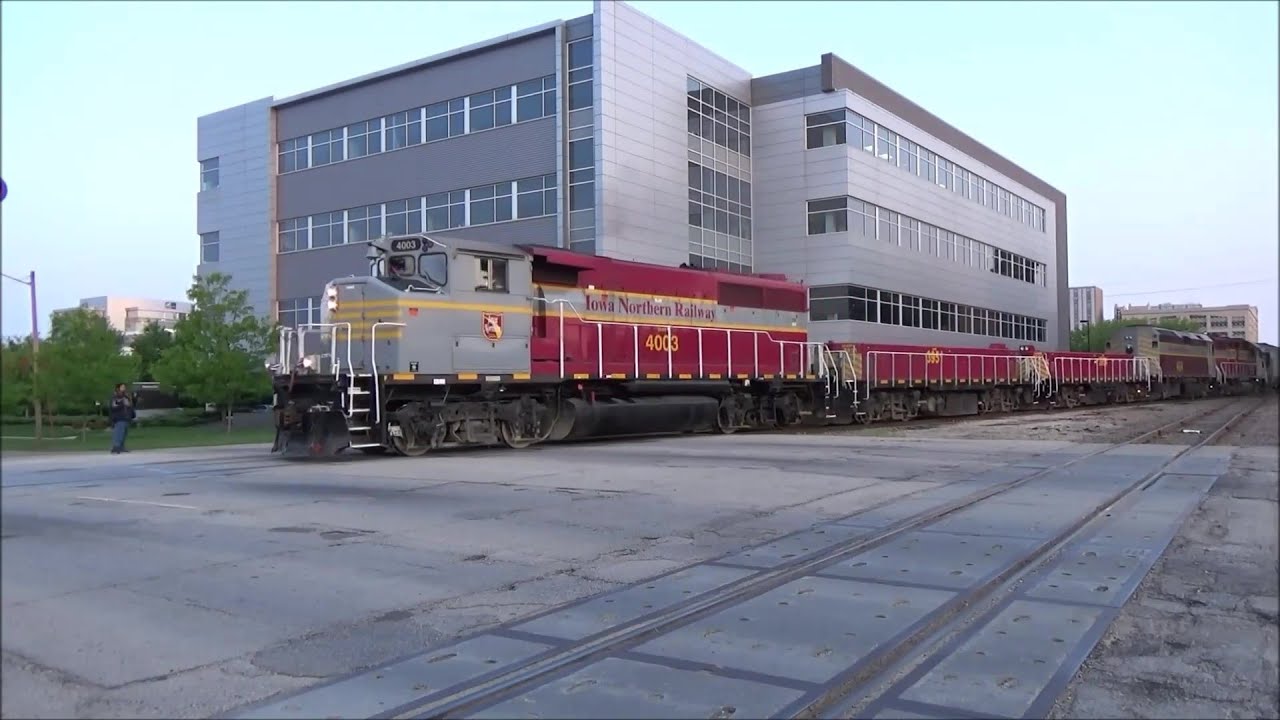 Railfan Adventure #5 IANR in Downtown CR BNSF and CN action in East Dubuque