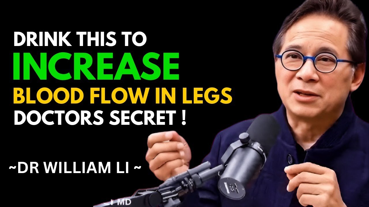 Over 60  Drink THIS to Increase Blood Flow in Legs Fast   Senior Health Tips