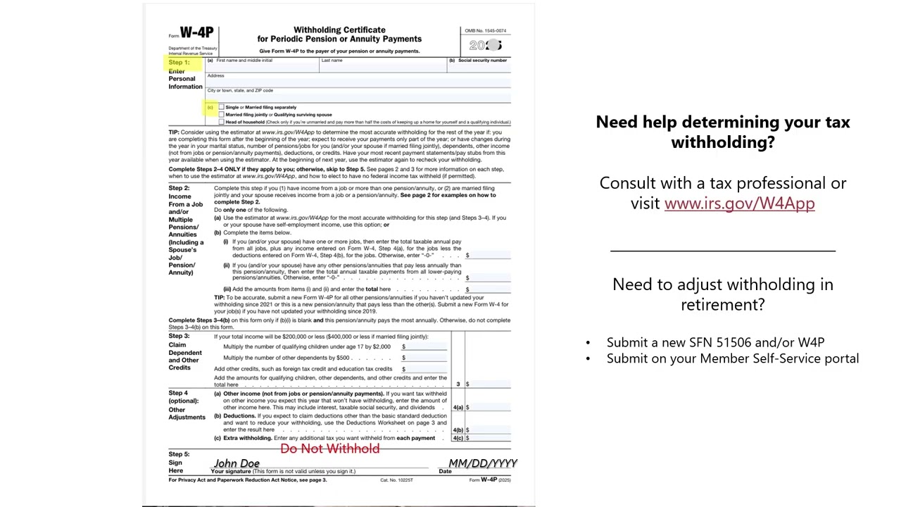 How to Complete Your Retirement Forms