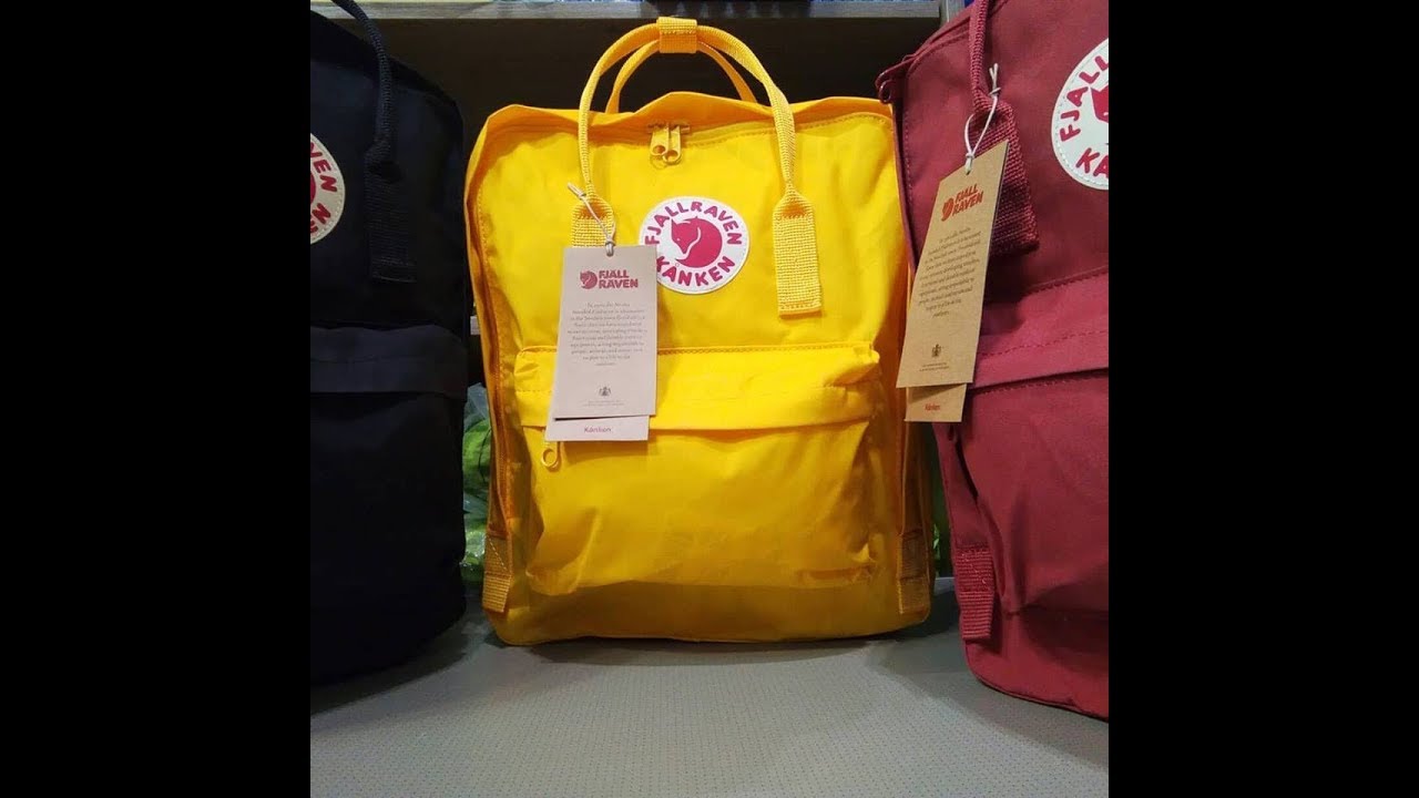 Самый популярный рюкзак Fjallraven Kanken обзор оригинал