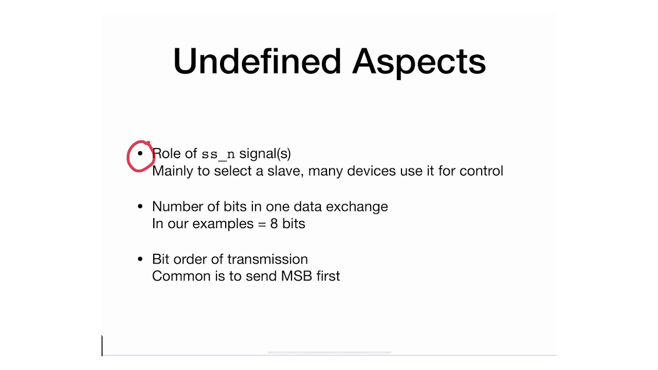 M11 - 6 - SPI Protocol - Undefined Aspects