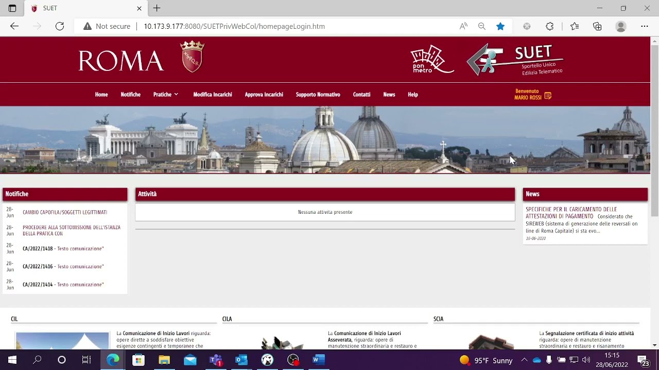 SUET - Tutorial - Comunicazione Rinuncia pratica
