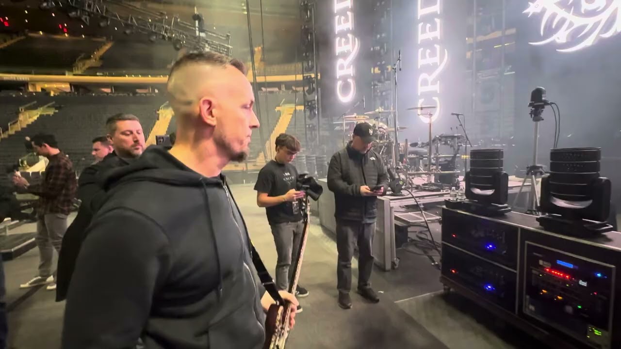 Mark Tremonti rig at MSG NY
