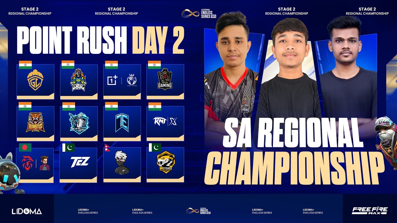 LIDOMA ENDLESS SERIES | SA REGIONAL CHAMPIONSHIP | POINT RUSH #TG #ELITE #GODL #RHK #RNTX #GDR #S8UL