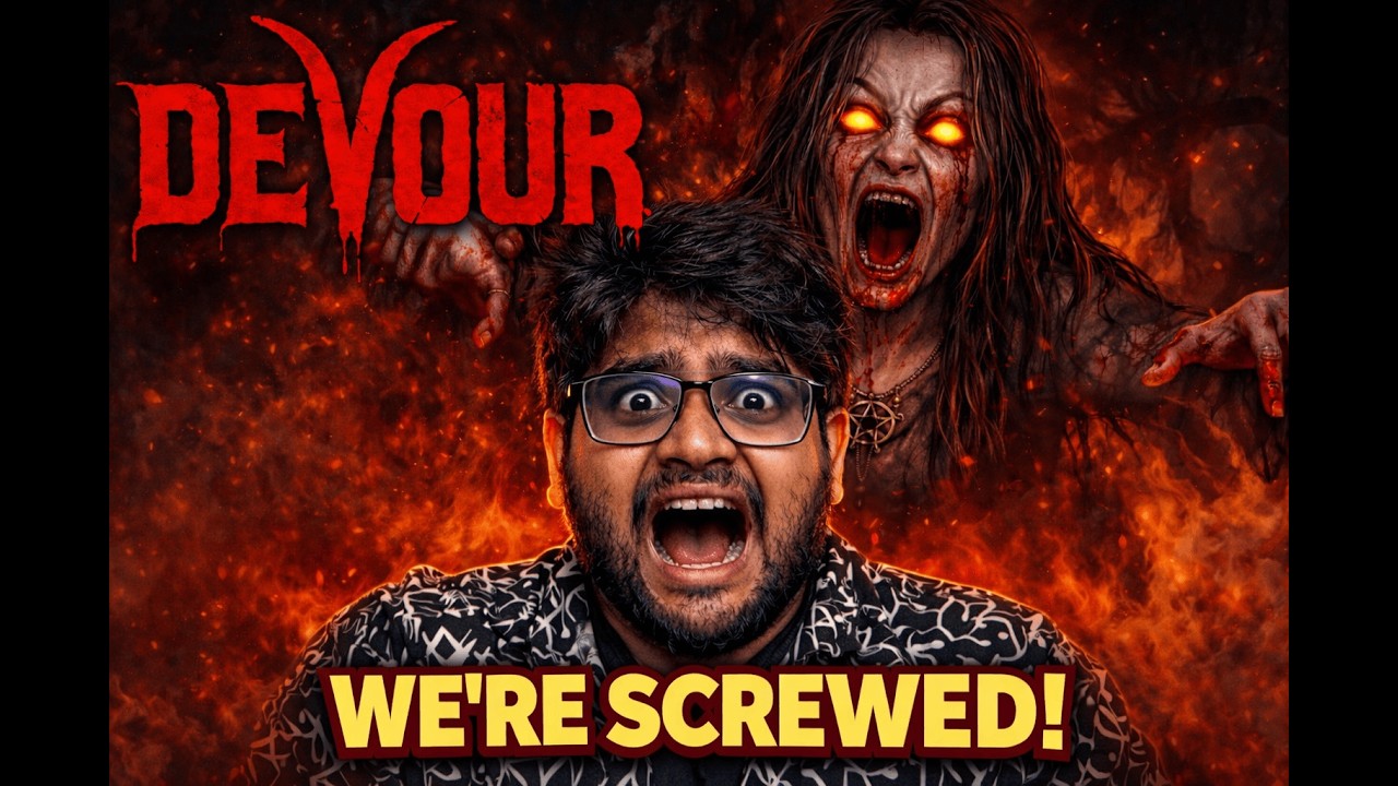 DEVOUR | DAYA SPIDER ON LIVE | HORROR MAXIMUM 😱