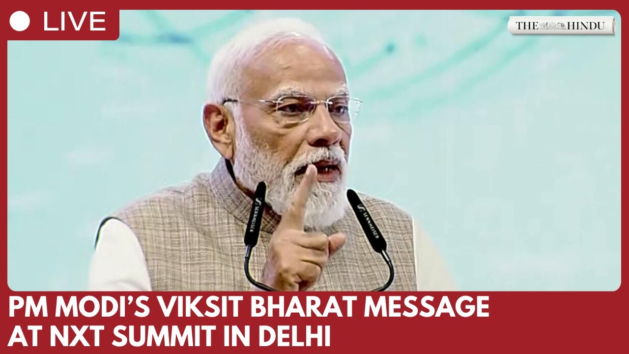 PM Modi cites Dandi March, pitches ‘Viksit Bharat’ vision at NXT Summit