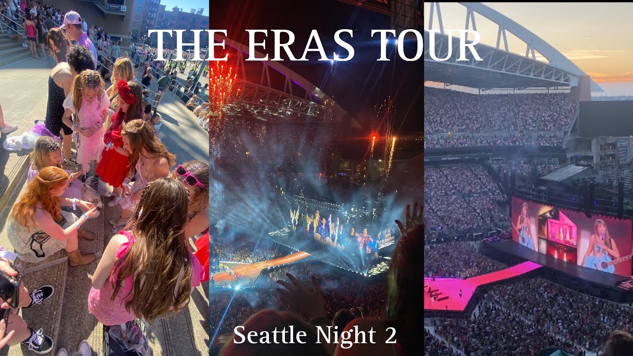 The Eras Tour Seattle Night 2 Vlog & GRWM | Taylor Swift, HAIM, Gracie Abrams | July 23, 2023