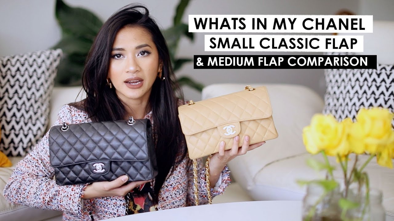 CHANEL SMALL CLASSIC FLAP | Первое впечатление, что подходит и сравнение с размером M и L