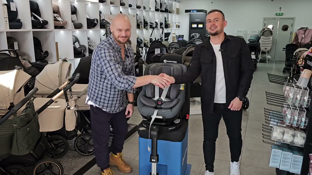 Maxi Cosi Mica 360 Pro - wysuwany, obrotowy fotelik | prezentacja