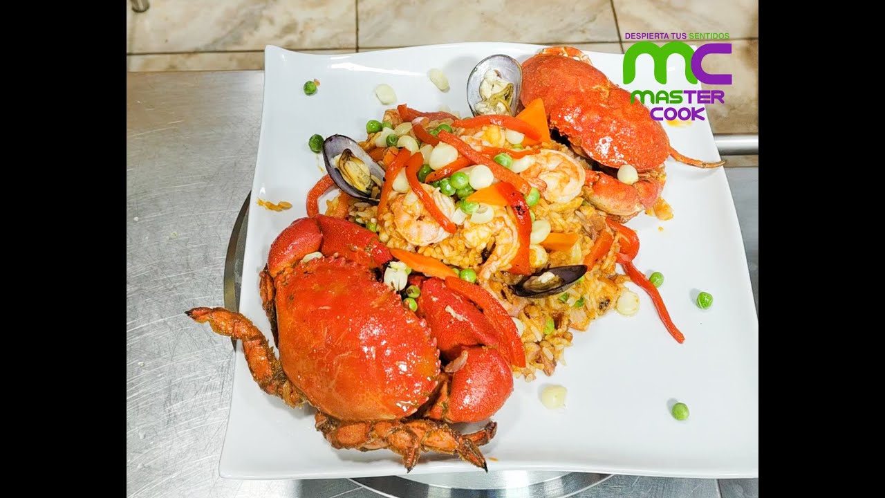 ARROZ CON MARISCOS RECETA PERUANA🟥⬜🟥#comida#peruana#estandarizado#emprender#sazon#rico#sabor#piqueos