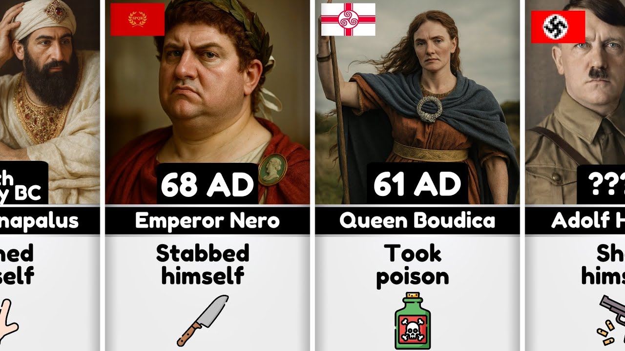 Rulers Who Chose Death Over Defeat
