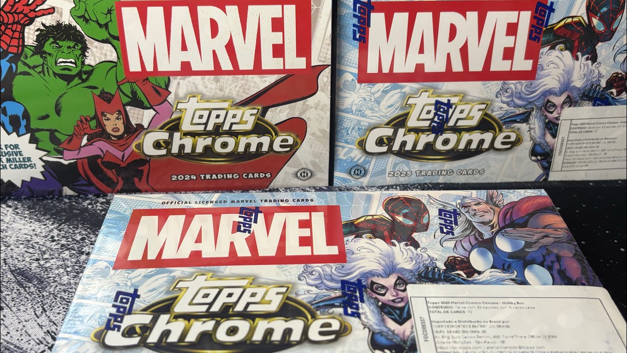 СТРИЖКА КОГТЕЙ /5 SSP!!!💥🔥😱 2025 Topps Chrome Marvel Box #1