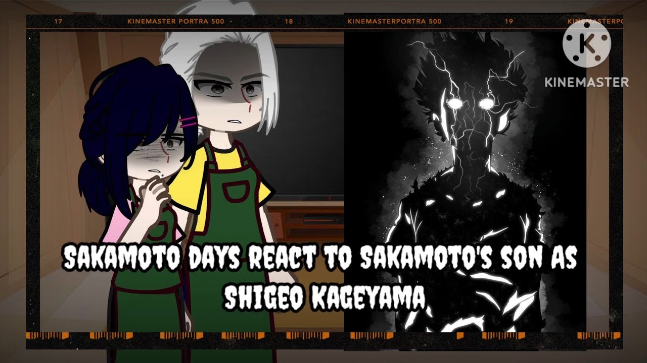 ●🇺🇲🇧🇷●☘️🍂||Sakamoto Days react to Sakamoto's son future as Shigeo Kageyama||🍀🍂 _1/1_